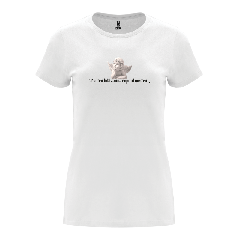 Tricou maneca scurta personalizat pentru femei Model 5 Tricou maneca scurta personalizat pentru femei Model 5
